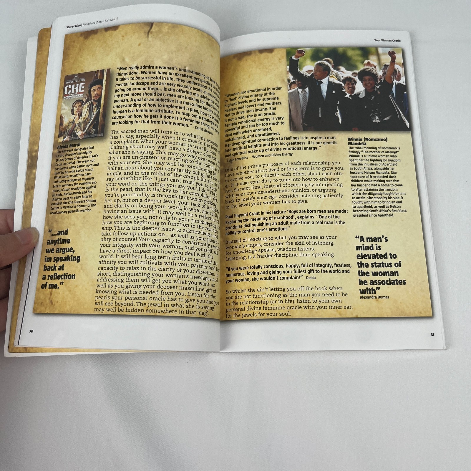 Sacred Man: From Boyhood to Manhood to Divine Masculine by Sankofa El Kemetic