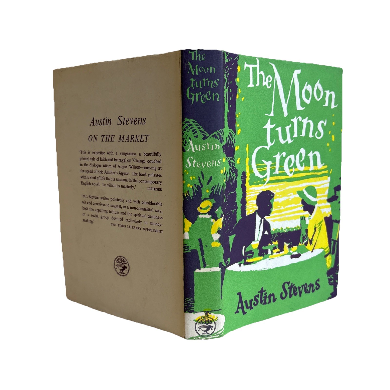 Austen Stevens The Moon Turns Green – Jonathan Cape 1961 HB DJ – 1st Edition