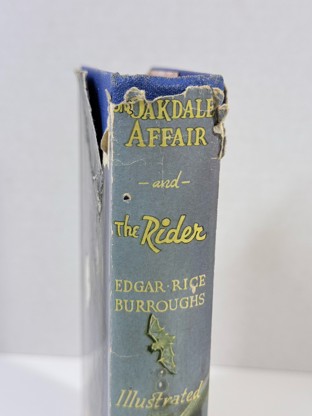 Edgar Rice Burroughs The Oakdale Affair & The Rider Grosset Dunlap HC DJ 1st Ed