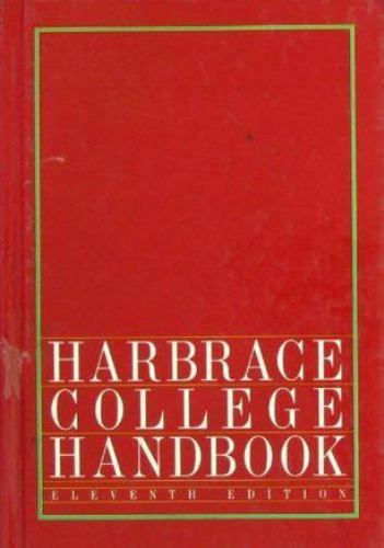Harbrace College Handbook by Mary E. Whitten Larry G. Mapp John C. Hodges 11th
