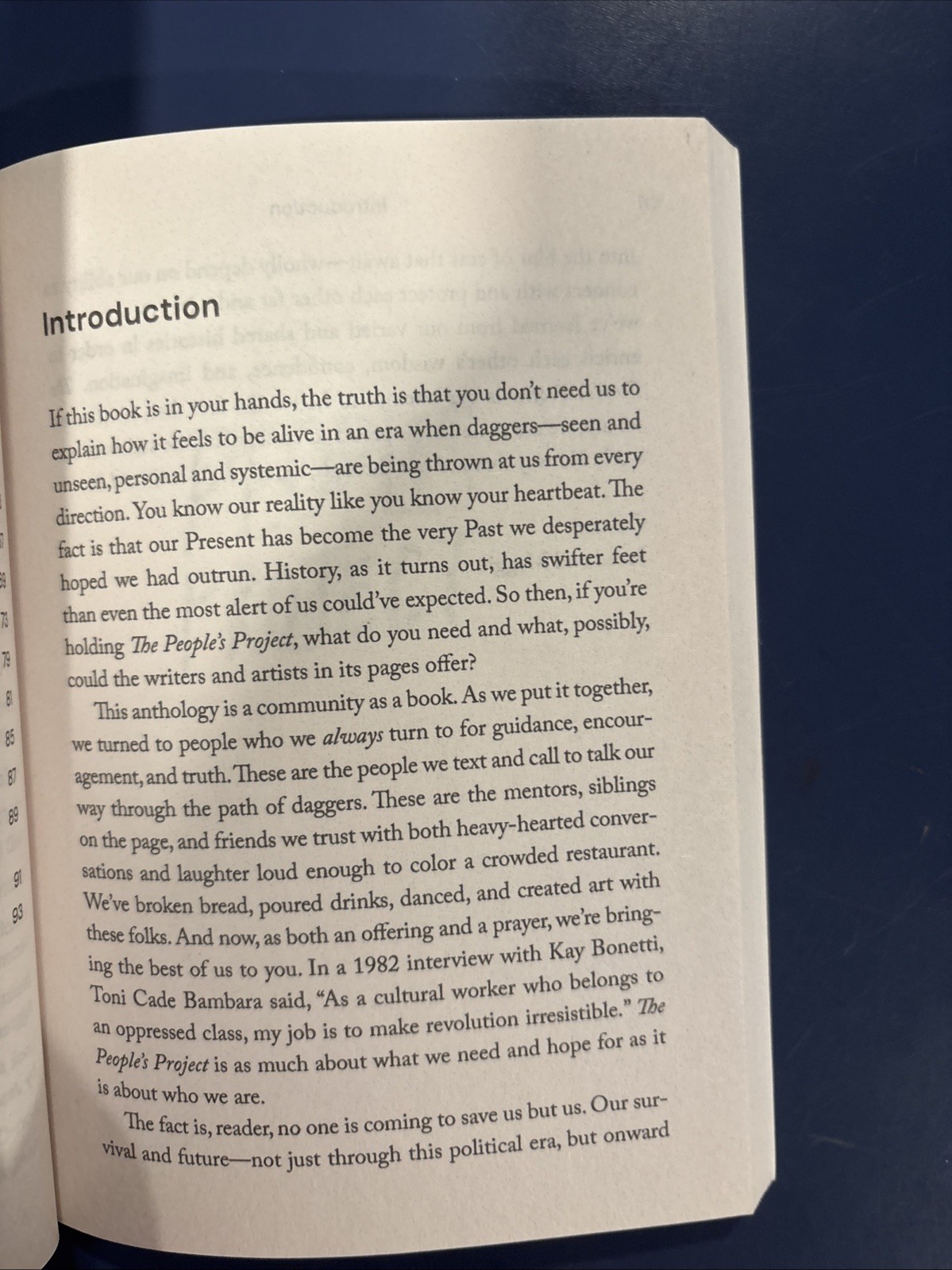 The People’s Project By Saeed Jones & Maggie Smith ARC Uncorrected Proof PB