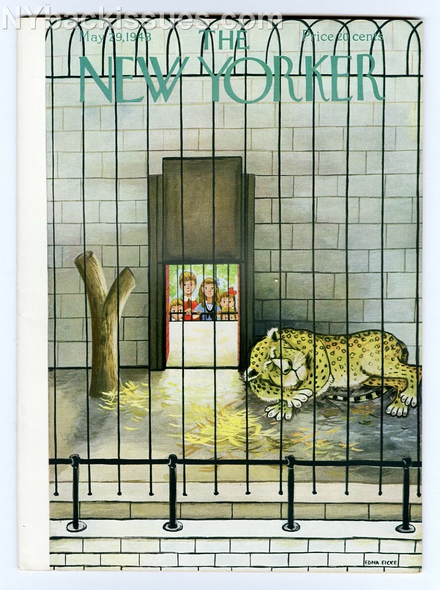 New Yorker magazine May 29 1948 John Cheever James Thurber Charles Addams NM