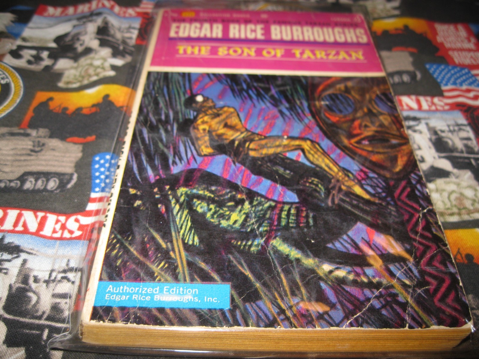 The Son of Tarzan by Edgar Rice Burroughs 1963 Ballantine U2004 Paperback