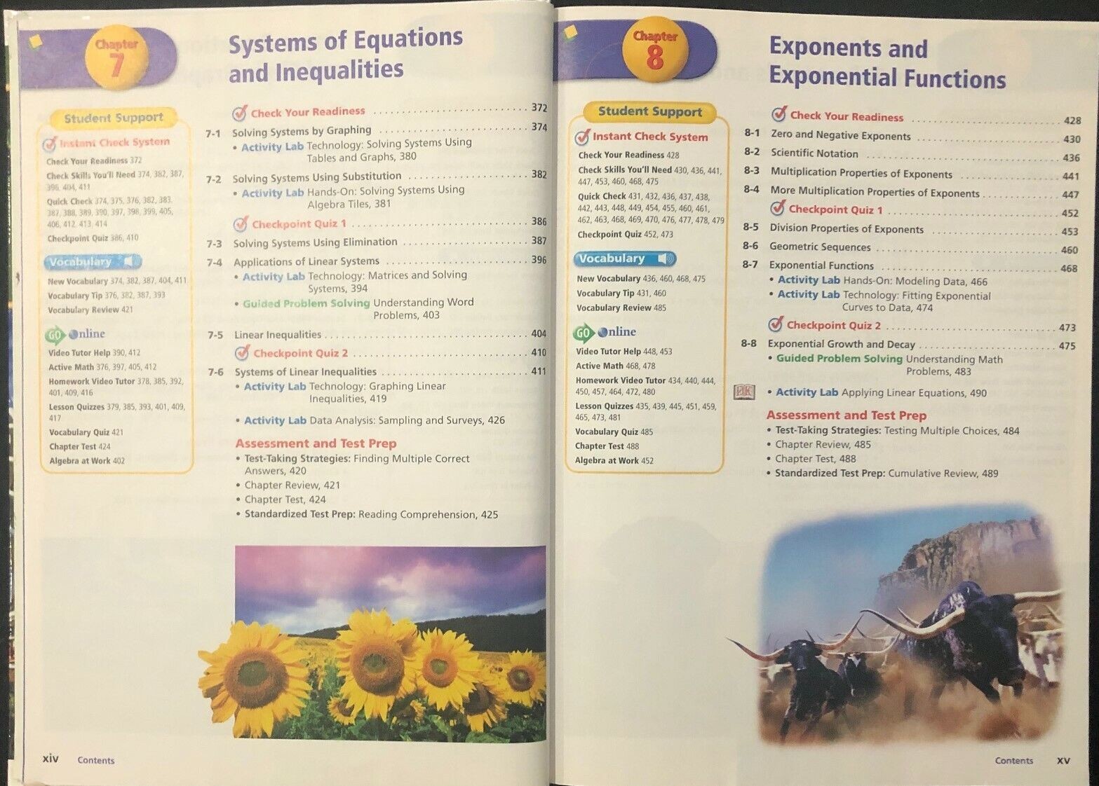 ALGEBRA 1 – Prentice Hall Mathematics (2007, Pearson Education, Inc.)