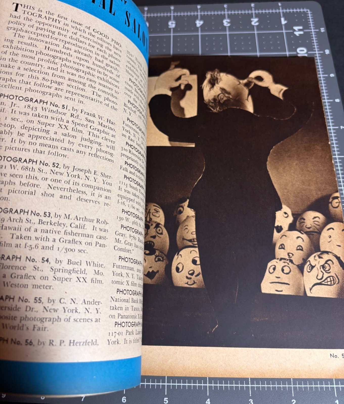 Vtg 1940s Antique GOOD PHOTOGRAPHY Magazine #5 Nude Woman