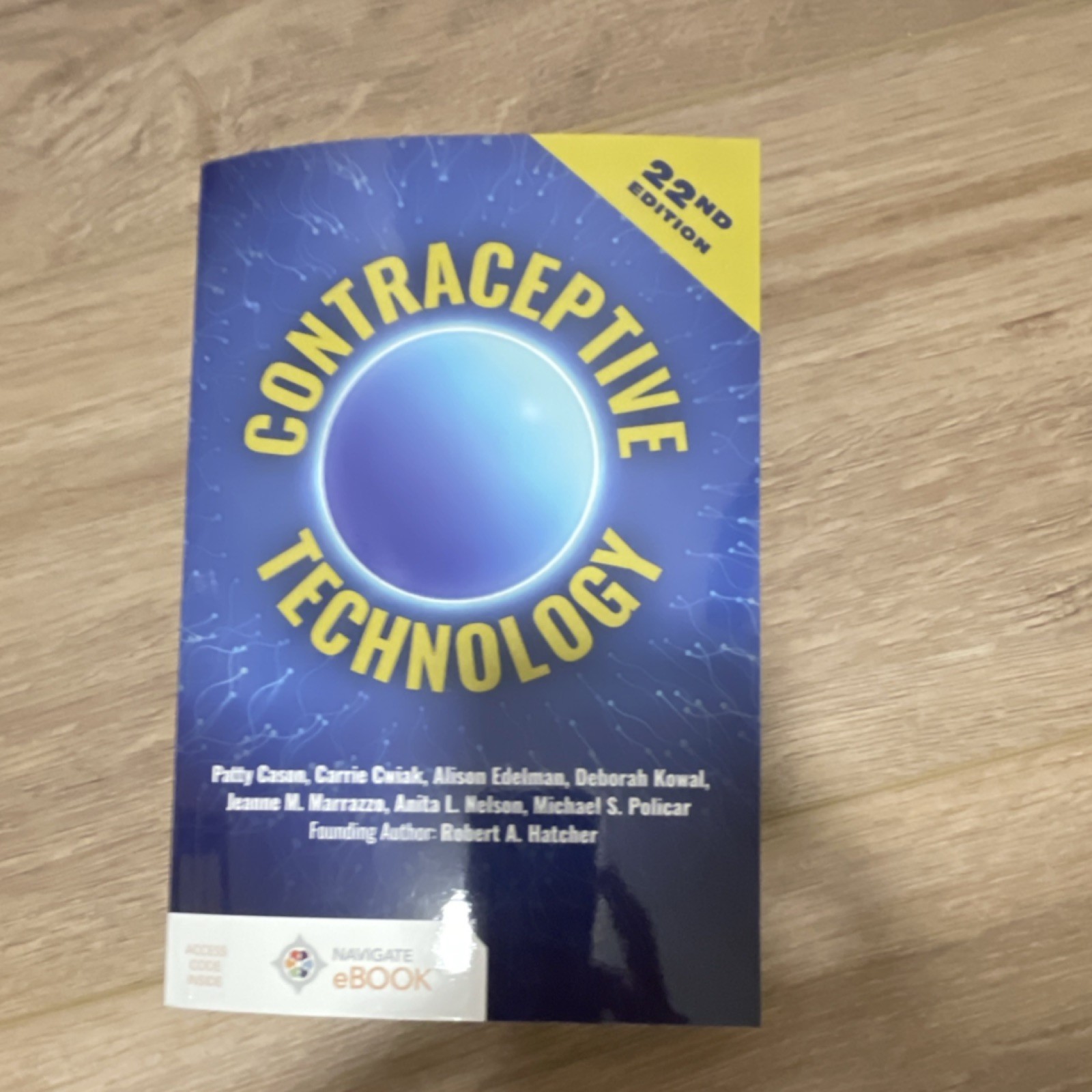 Contraceptive Technology 22nd Ed Cason Cwiak Edelman Paperback Jones & Bartlett