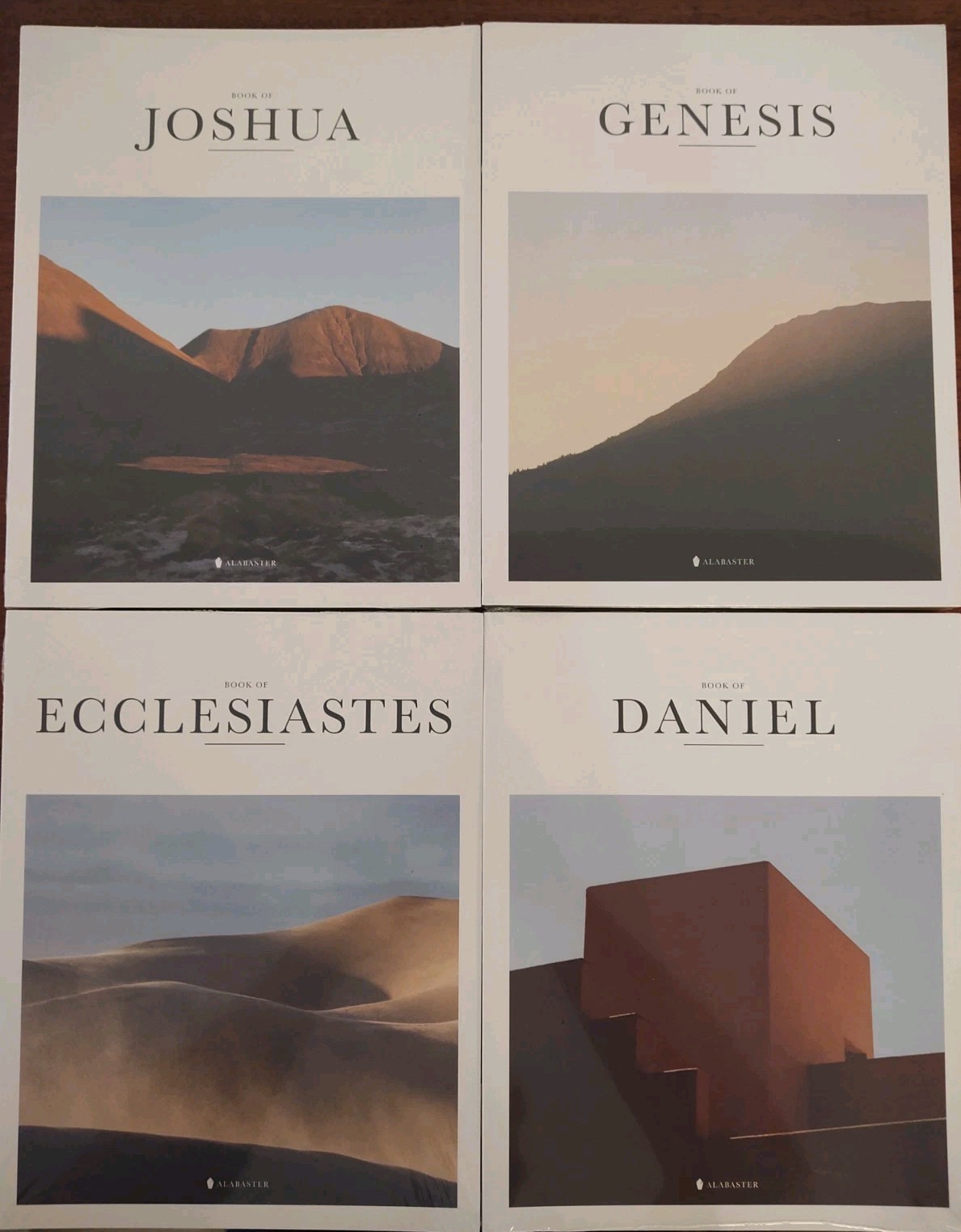 Alabaster Bible Books Set of 8, Paperback