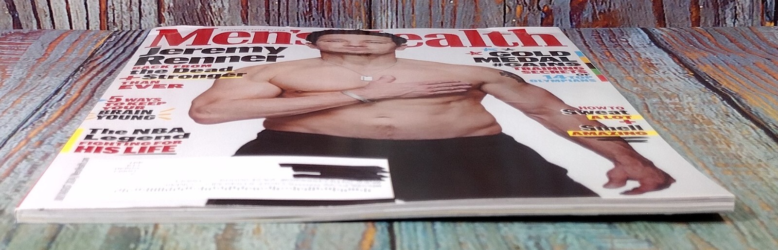 Men’s Health Magazine JULY/AUG 2024 Jeremy Renner Back from the Dead & Stronger