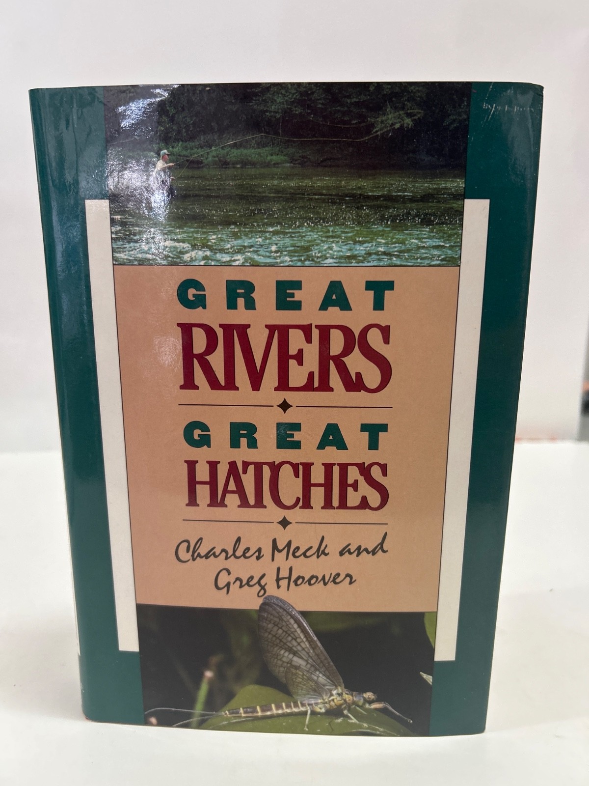 Vintage Fly Fishing Book “Great Rivers – Great Hatches” Meck & Hoover 1992 1st