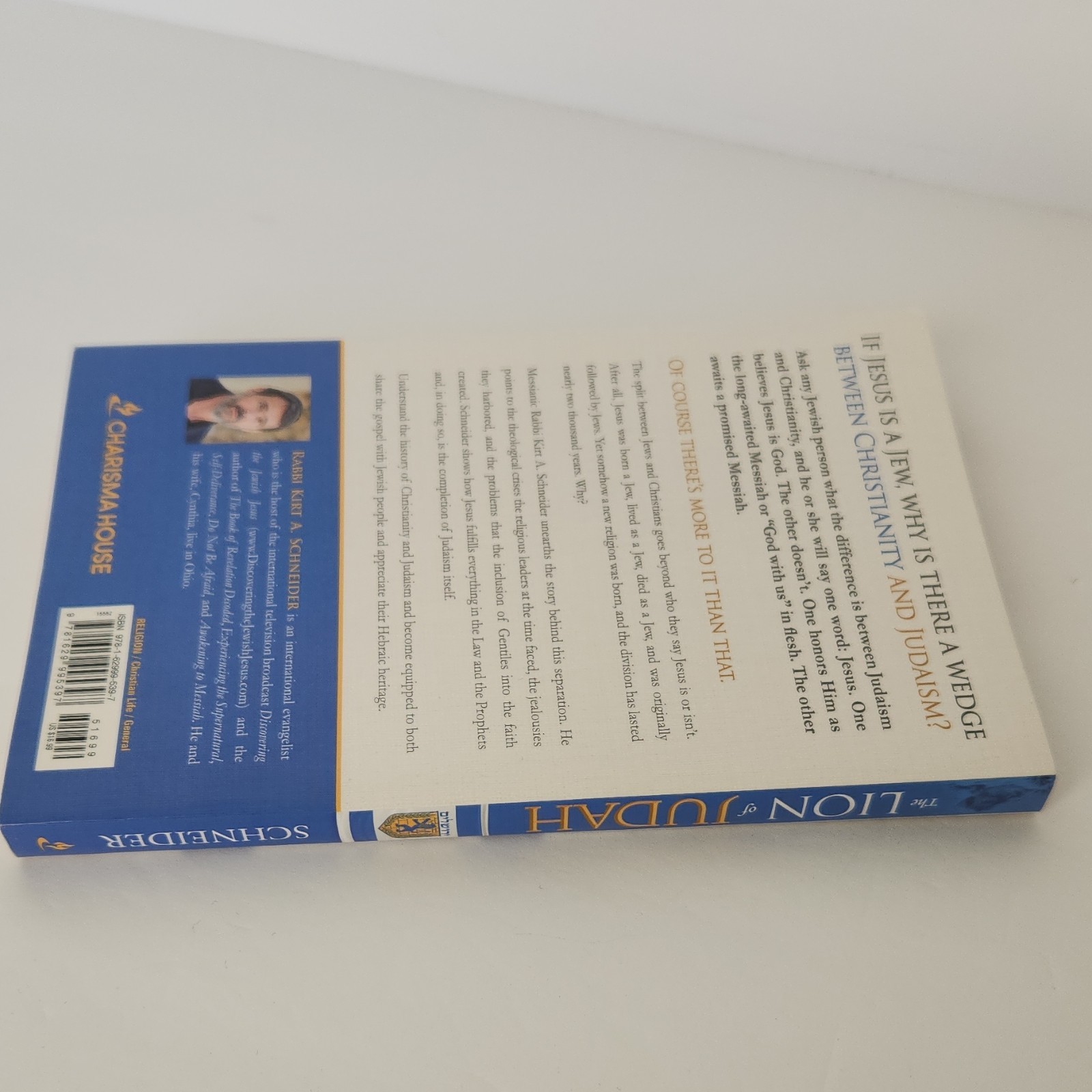 The Lion of Judah by Rabbi Kirt A. Schneider, Charisma House, Paperback
