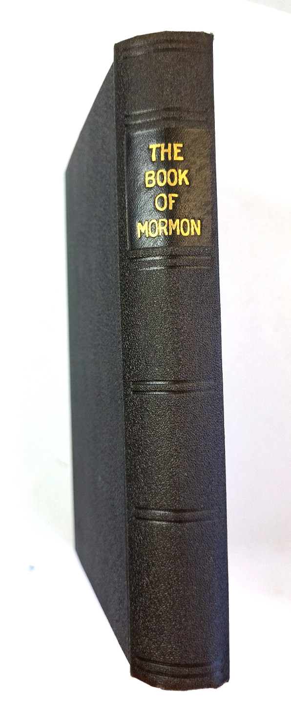 Vintage The Book of Mormon Joseph Smith Copyright 1920 Heber J Grant HC w/ Cards