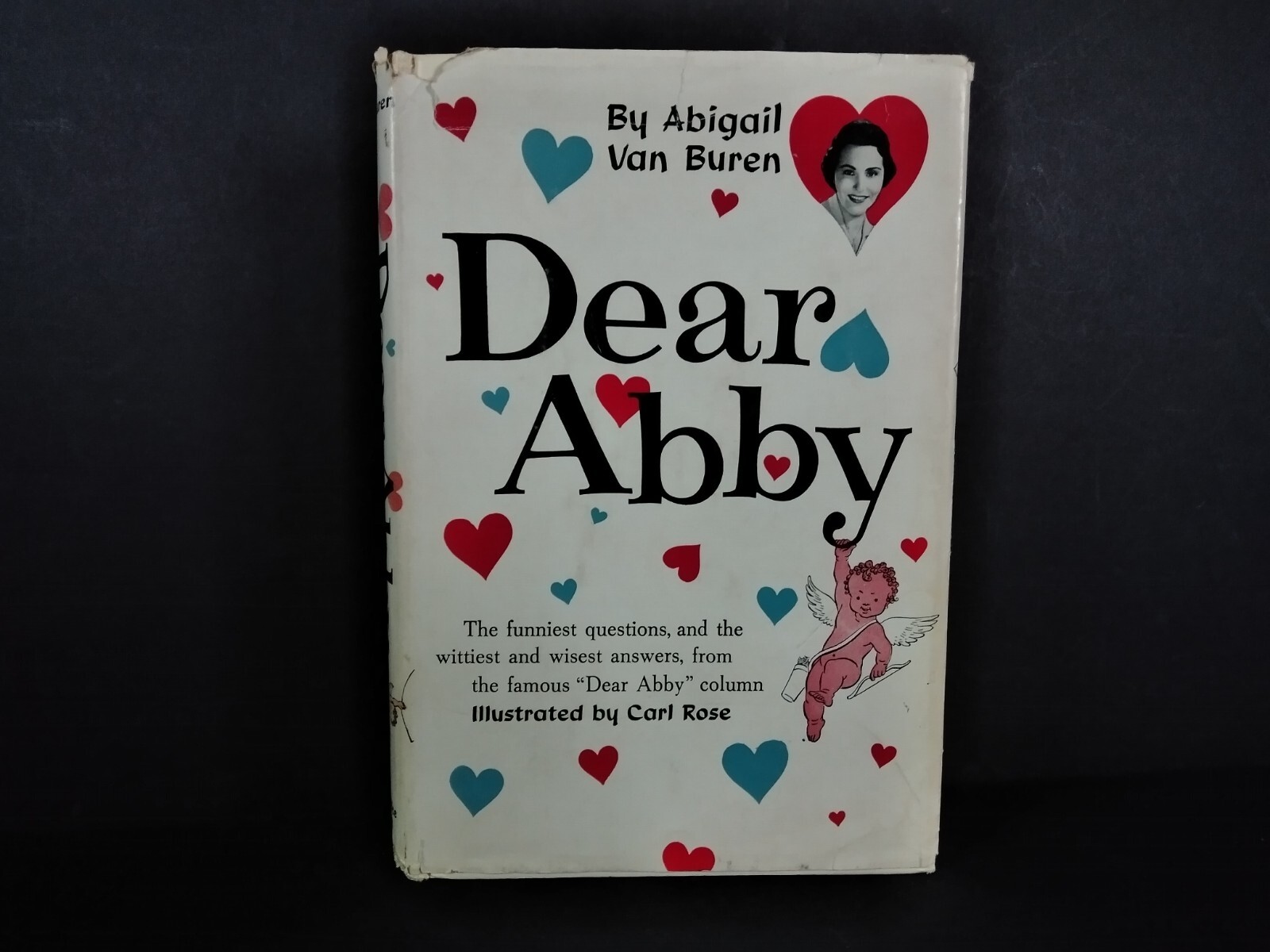 1958 – Dear Abby – Abigail Van Buren – Vintage Hardback Book – 1st EDITION