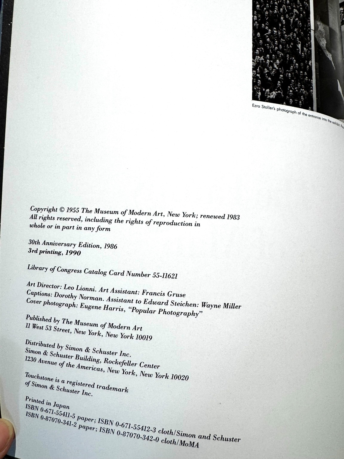 The Family of Man 30th Anniversary 1986 MoMA Photography Book Steichen