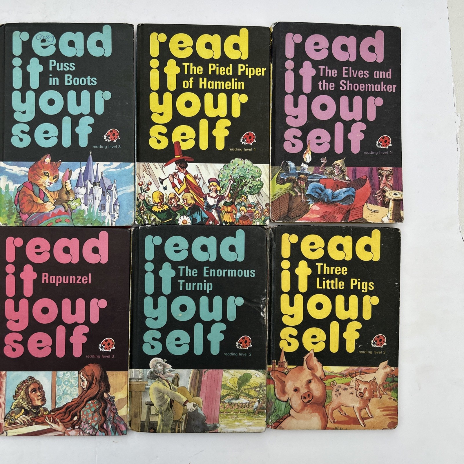 Job Lot 10 Ladybird Read It Yourself Rare Children’s Books Hardback Collectable