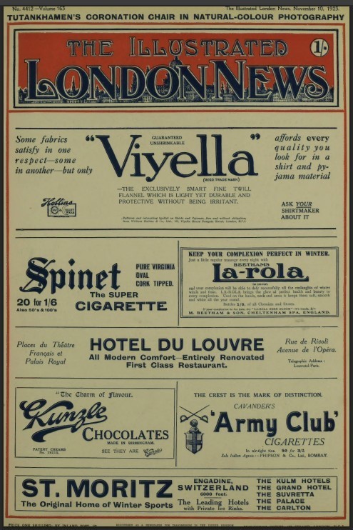 ILLUSTRATED LONDON NEWS 1920S (UK) 524 Unique Issues On USB Flash Drive