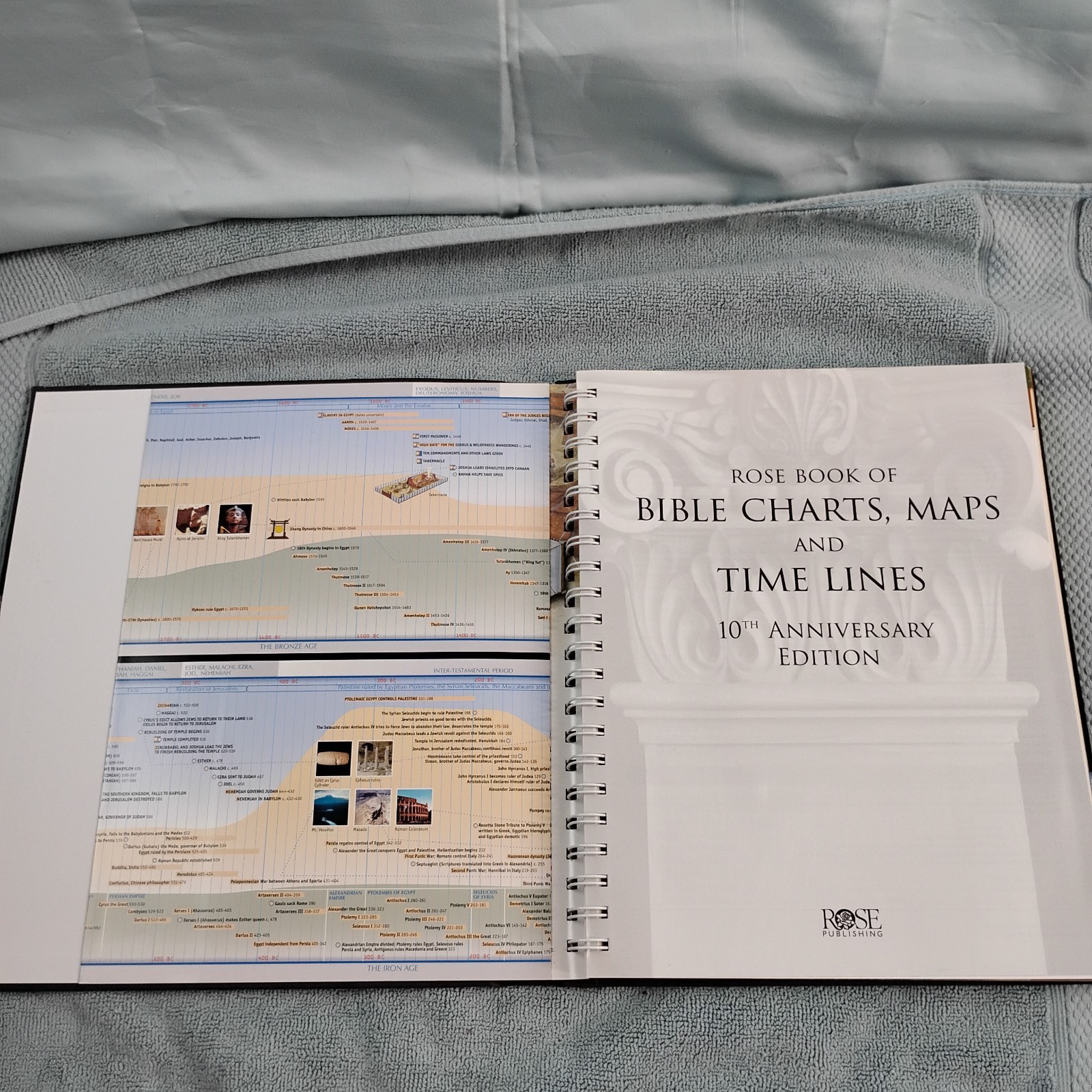 Rose Book of Bible Charts Maps & Time Lines 10th Anniversary Expanded Edition