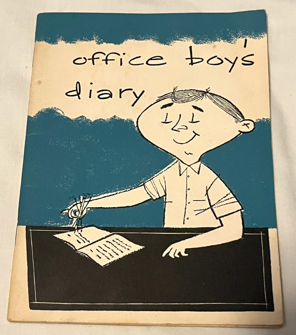 Office Boy’s Diary 1955 1st Ed. Risque Mini Book Booklet Illustrated Sex Humor