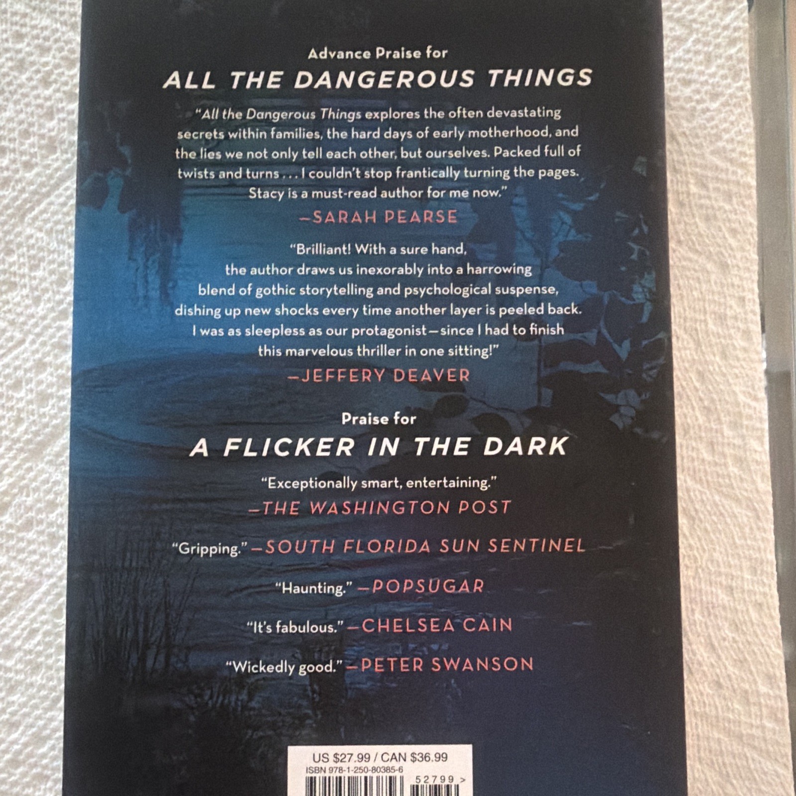 Stacy Willingham All the Dangerous Things Novel Hardcover 2023 Dust Jacket