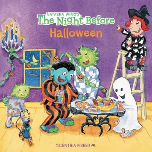 The Night Before Halloween – Paperback By Natasha Wing – GOOD