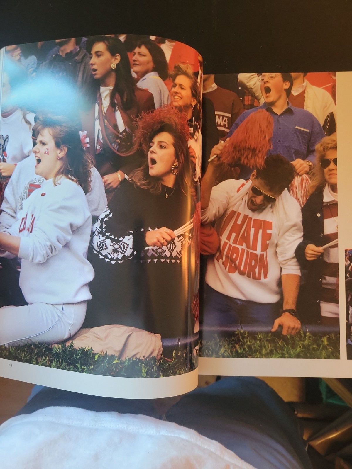 Game Day USA – NCAA College Football Book by Frank Conroy (1990 Hardcover)