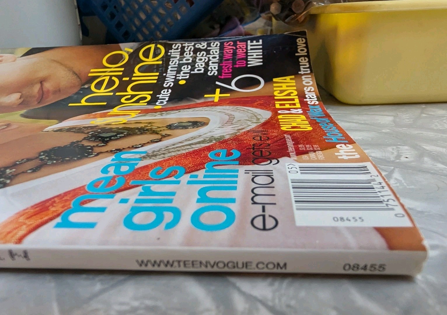 Teen Vogue Magazine Chad & Elisha House of Wax May 2005 184 Pages