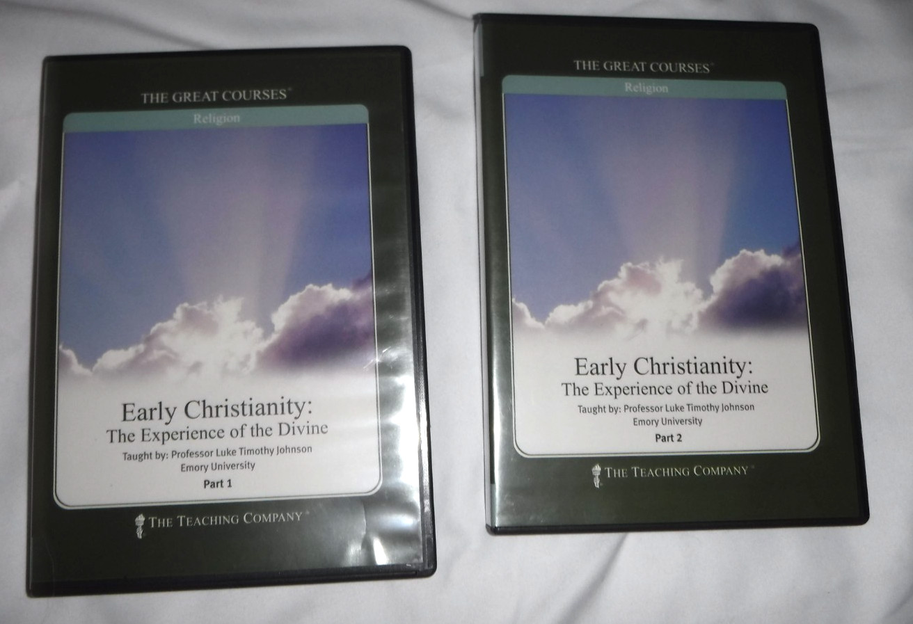 Early Christianity The Experience of the Divine Part 1 & 2 DVD No Book