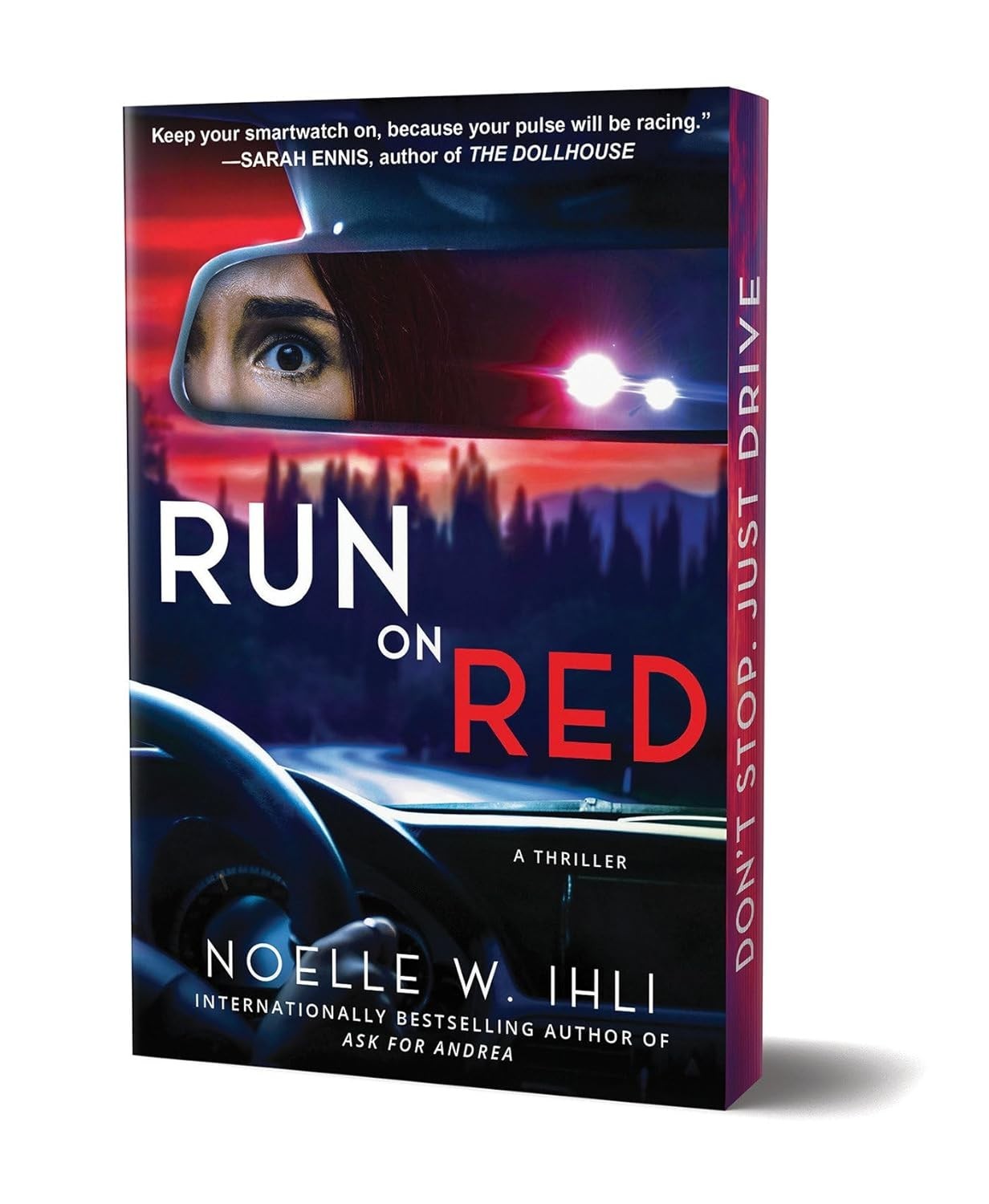 Run on Red: Deluxe Stenciled Edges by Noelle West Ihli (2026, Trade Paperback)