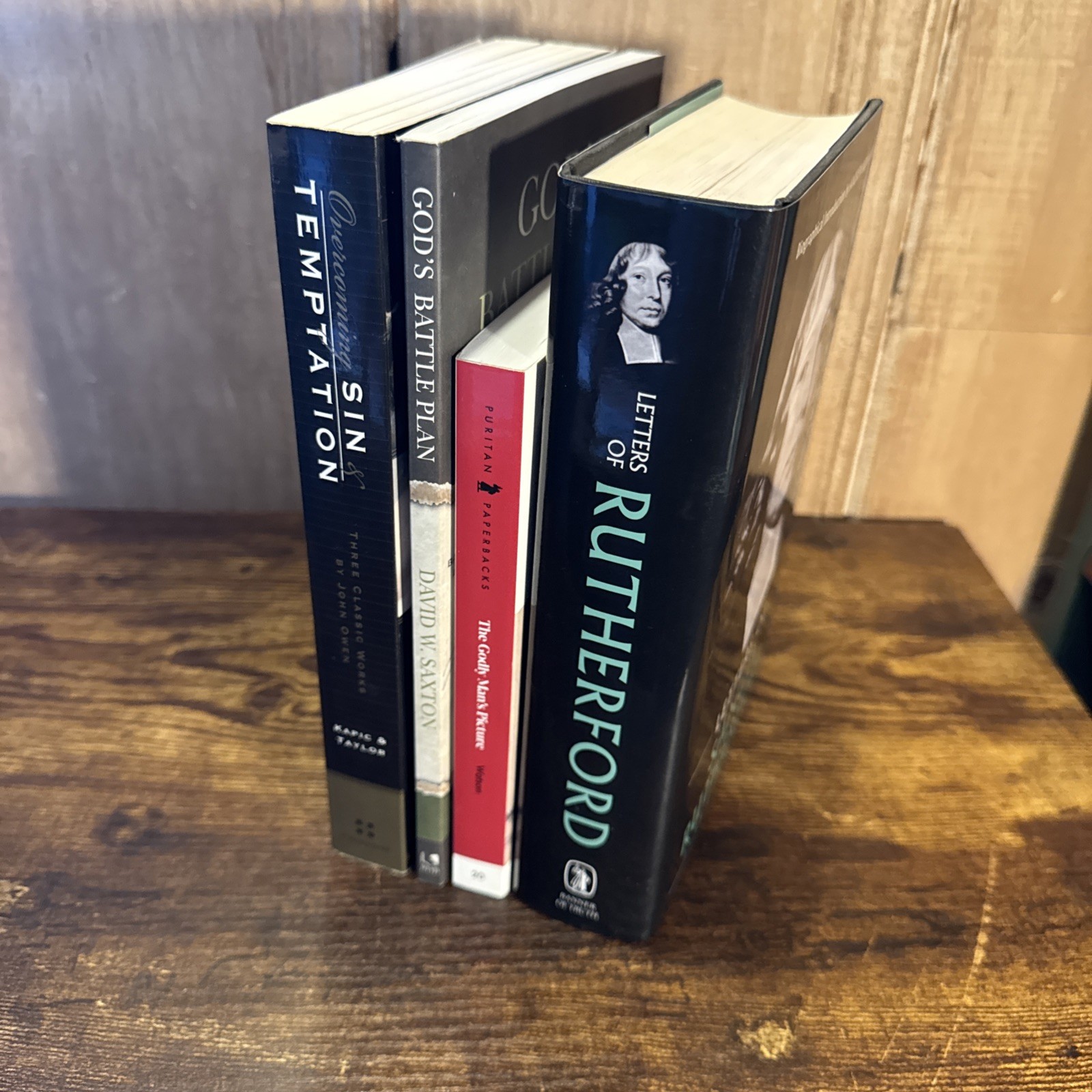 Puritan Book Lot: Letters Of Rutherford HARDCOVER, John Owen, Thomas Watson