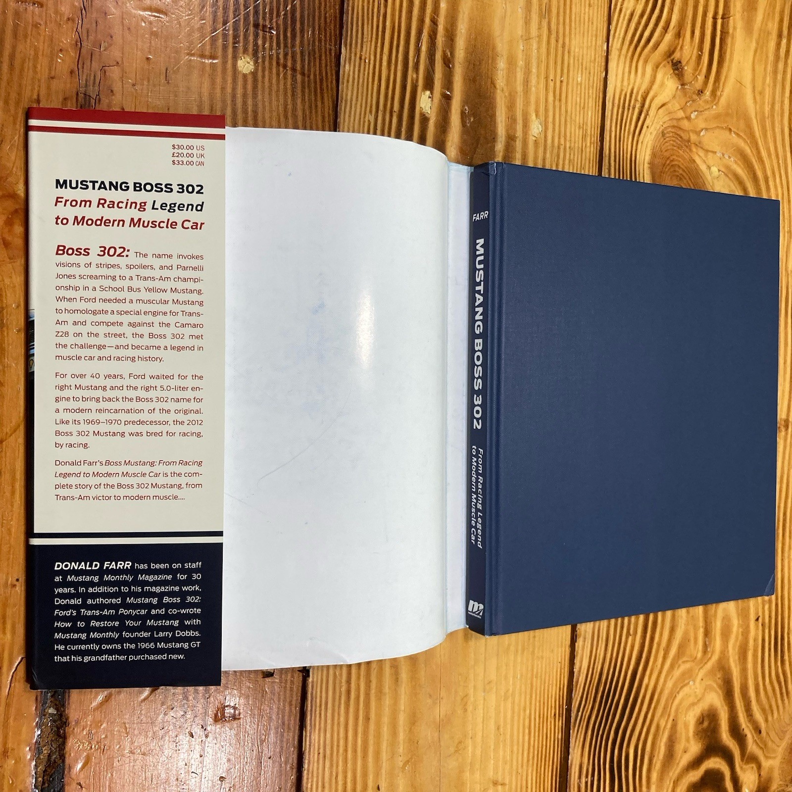 Mustang Boss 302 From Racing Legend to Modern Muscle Car 2011 Hardcover