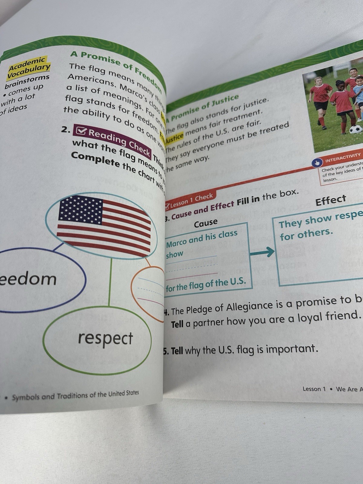 SAVVAS LEARNING COMPANY MY WORLD INTERACTIVE BOOK SOCIAL STUDIES