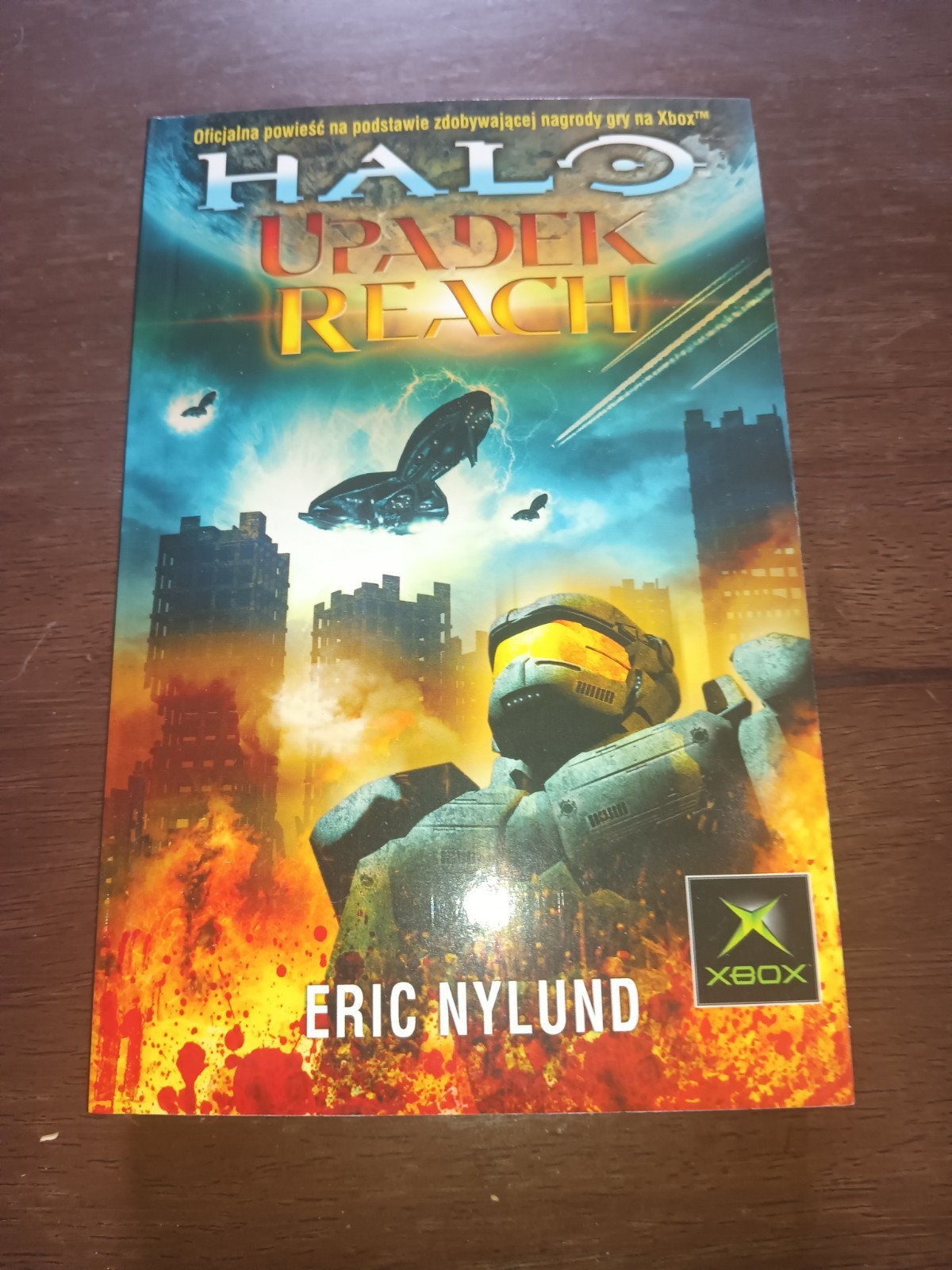 HALO UPADEK REACH – 2001 NOVEL – POLAND IMPORT – VERY RARE – MINT CONDITION