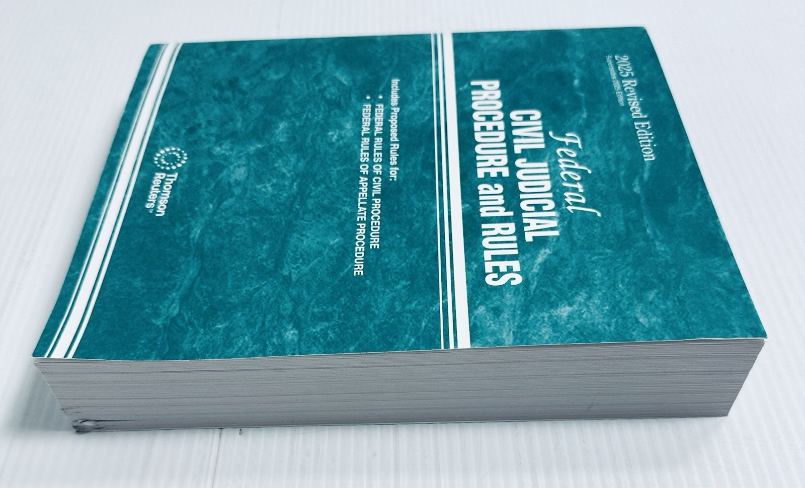 Federal Civil Judicial Procedure and Rules 2025 Revised Ed. Thomson Reuters