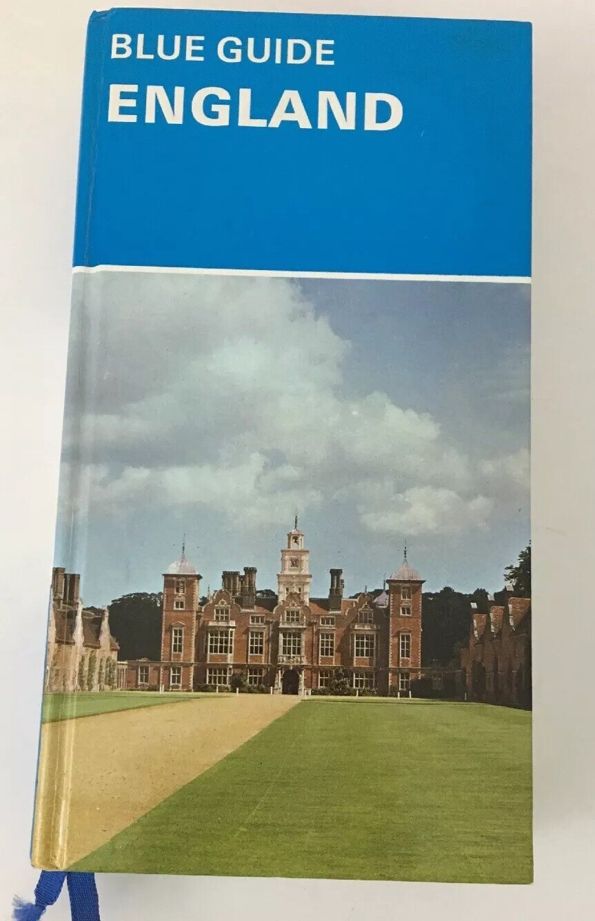 Blue Guide England Ernest Benn London Hardback 720 Pages Travel Guide