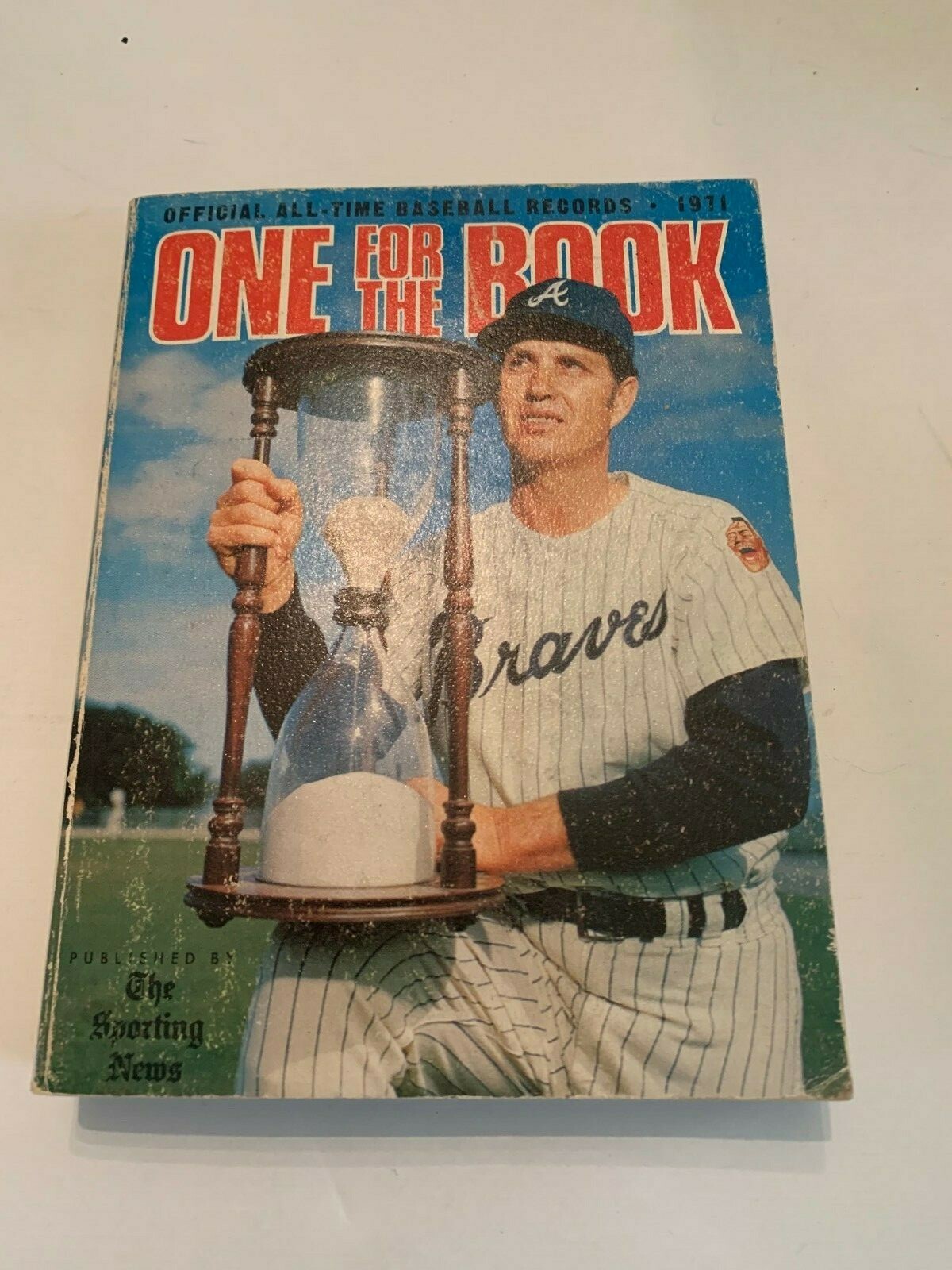 1971 One For The Books Official All Time Baseball Records Softcover