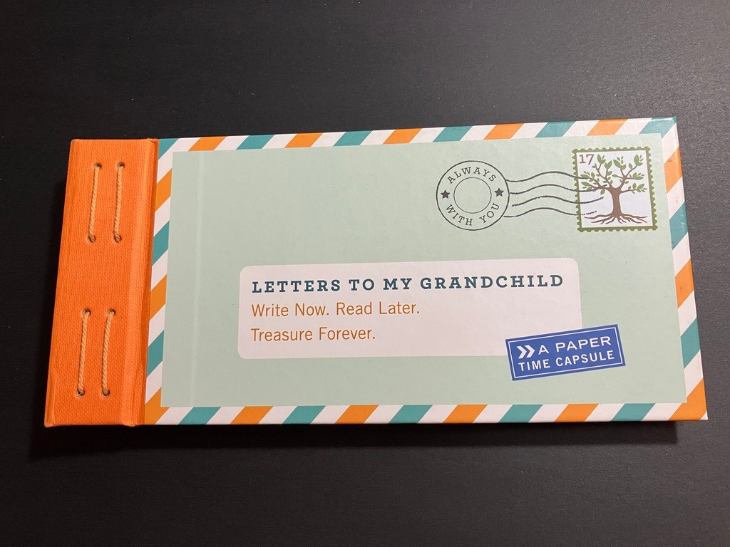 NEW Letters to My Grandchild Hardback Book 3.75 x 8 inches *Paper Time Capsule”