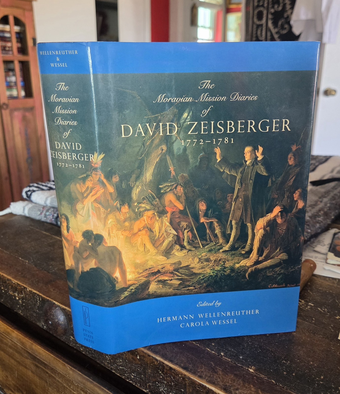 Moravian Mission Diaries of David Zeisberger, 1772-1781 Hardcover Ohio Valley
