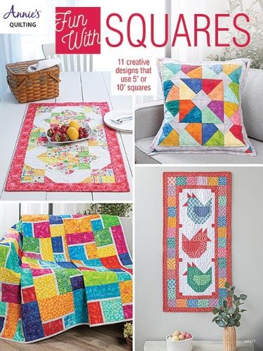Annie’s Quilting Fun with Squares (Paperback)