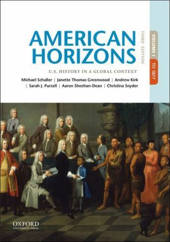 American Horizons: U.S. History in a Global – Schaller, 9780190659486, paperback