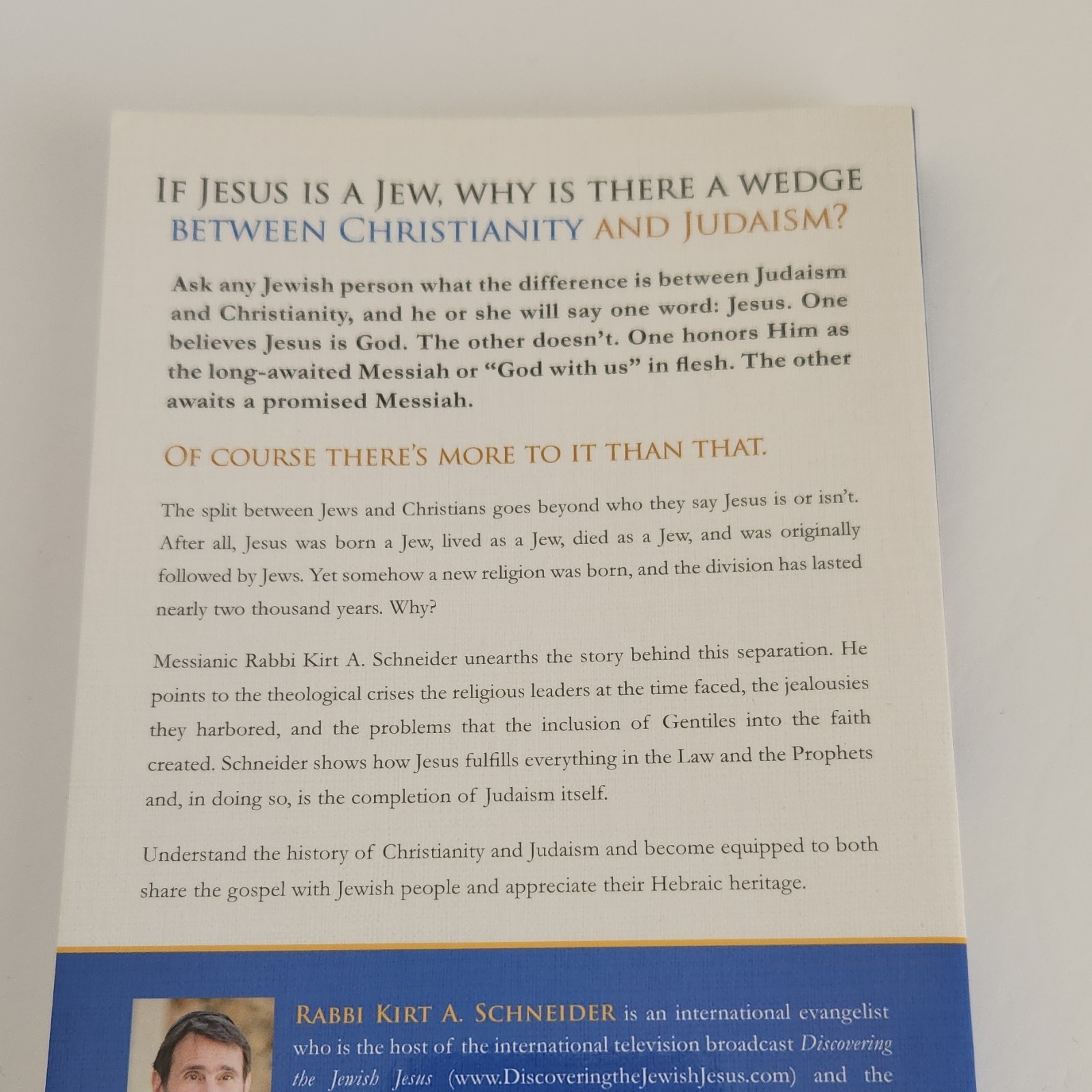 The Lion of Judah by Rabbi Kirt A. Schneider, Charisma House, Paperback