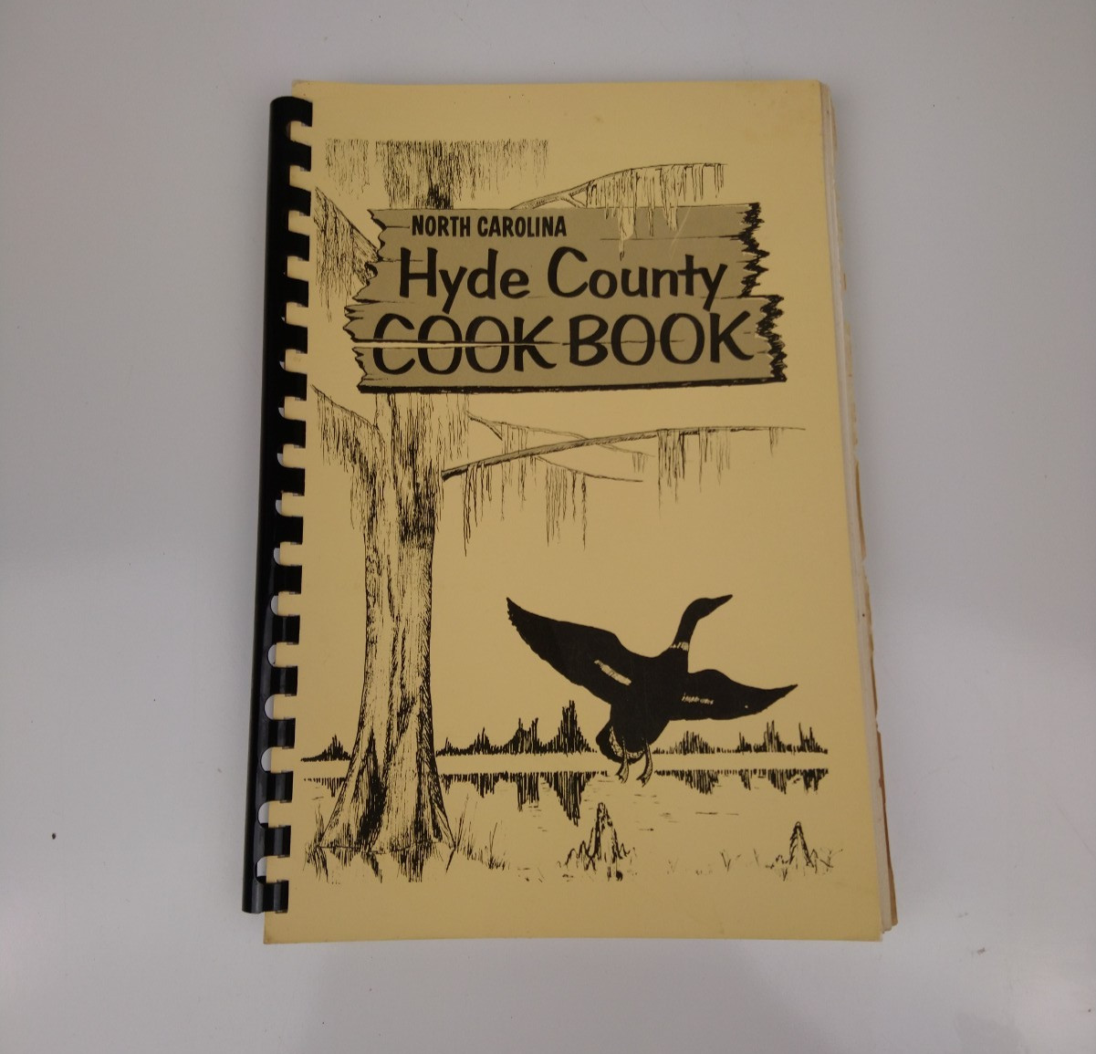 VTG 1973 North Carolina Hyde County Home Demonstration Clubs Cookbook