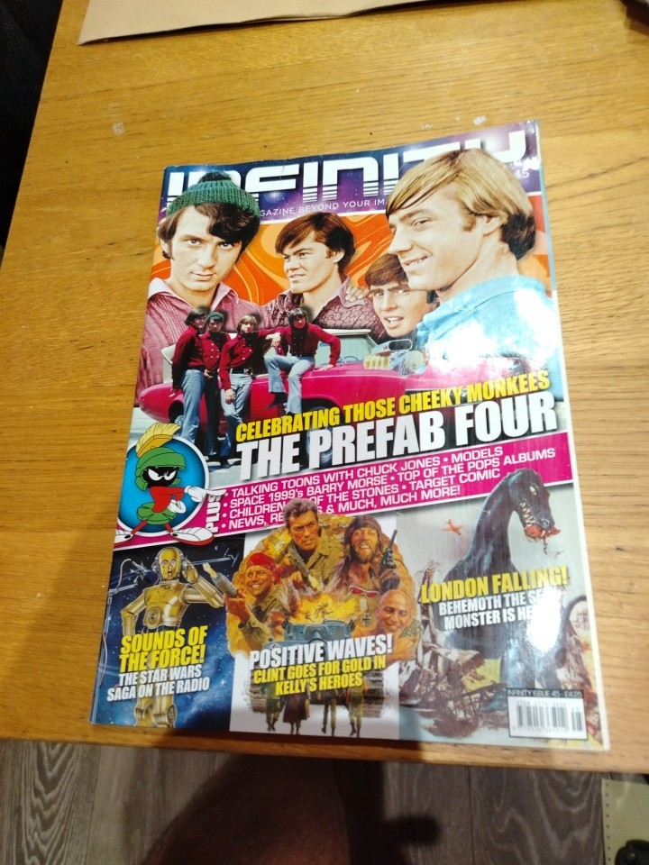 Infinity # 45 cheeky monkeys star wars London falling positive waves