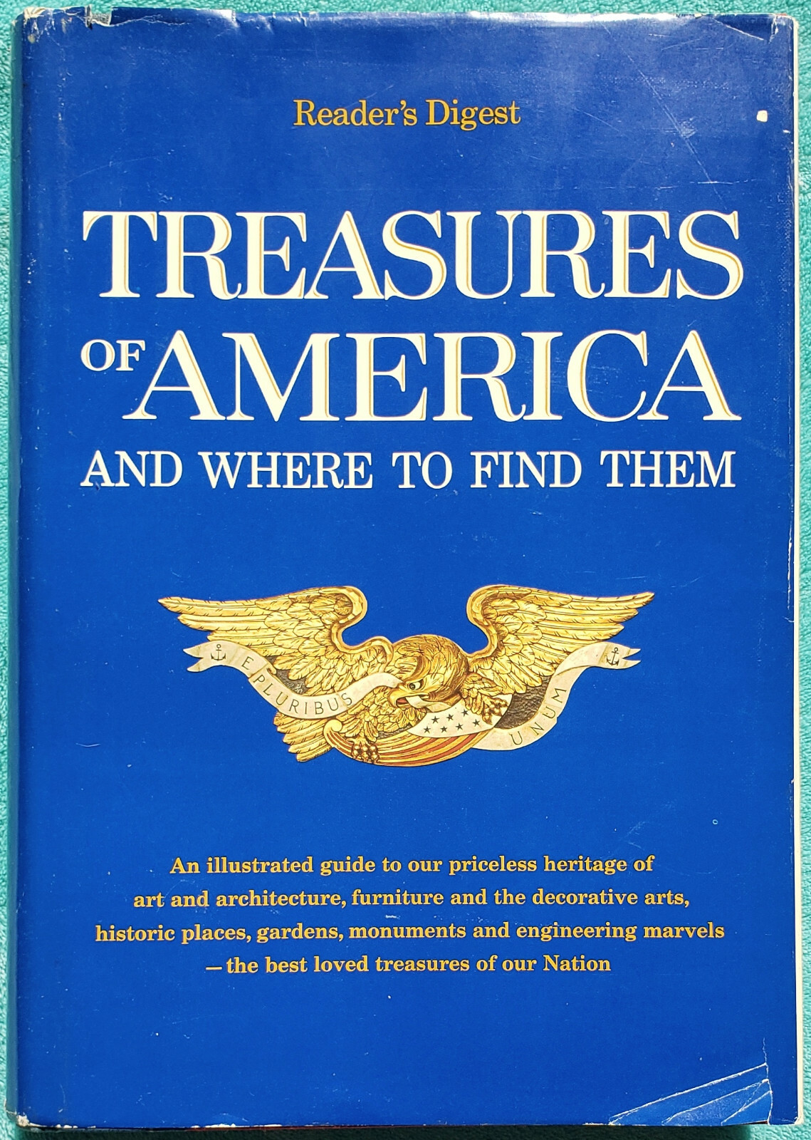 Treasures Of America And Where To Find Them 1974 Hardcover 624 Pages