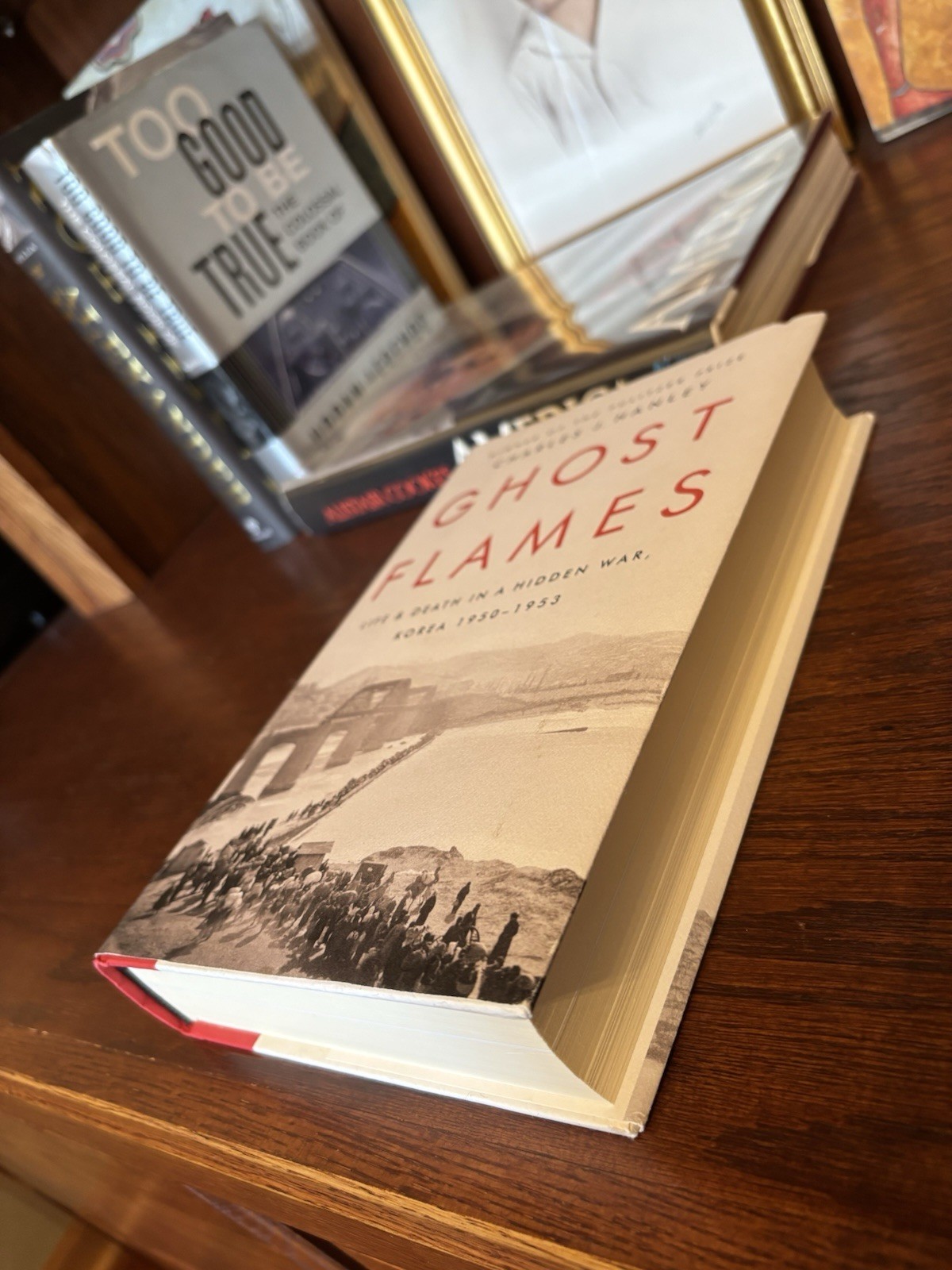 Ghost Flames. Charles Hanley. Public Affairs 2020 Hardcover. Fine Unread
