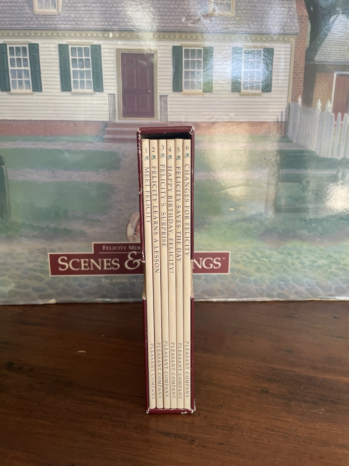 PC American Girl Felicity Collection Box Set First Edition 6 Books-Very Good