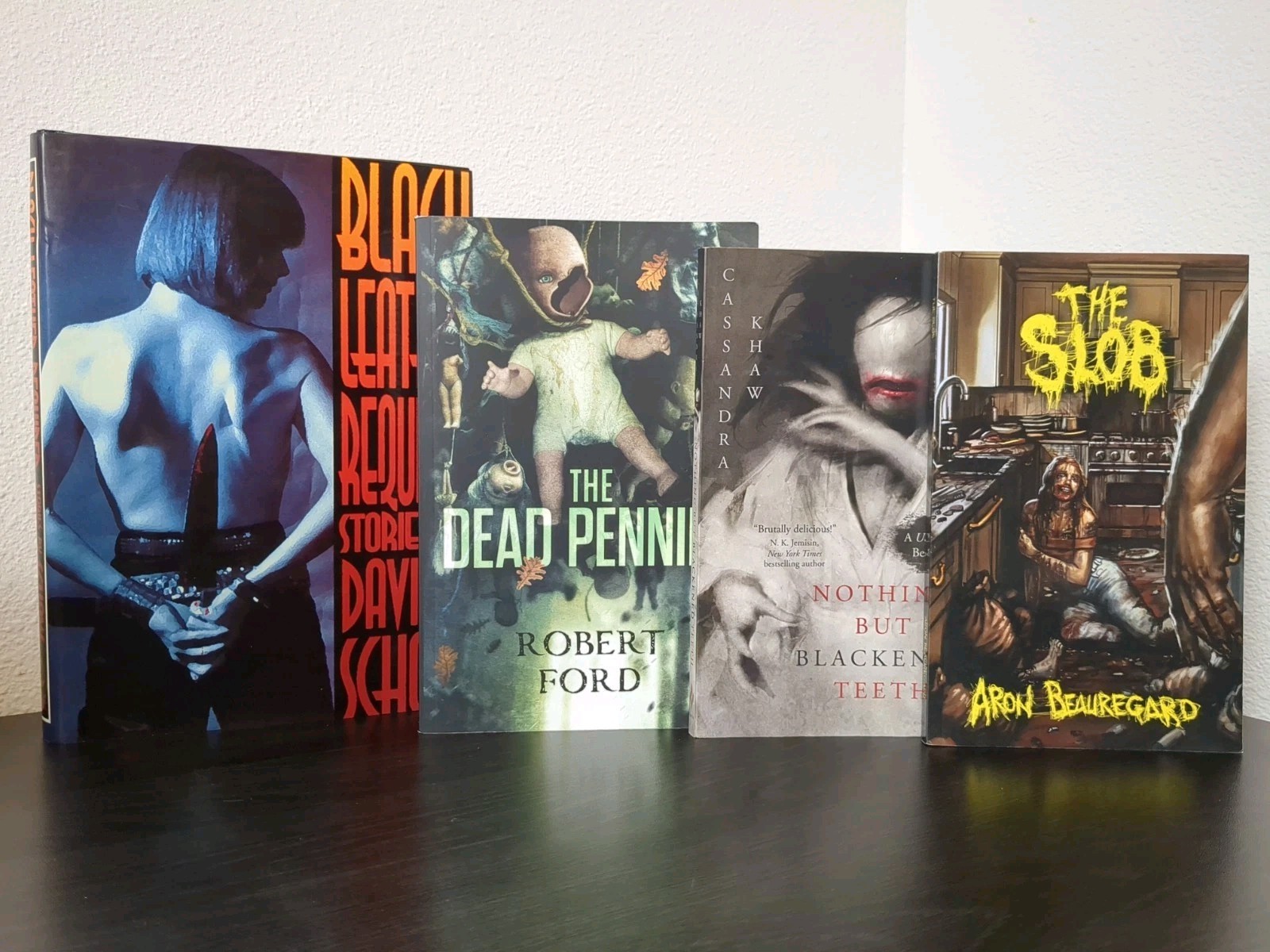 Extreme Horror Lot Black Leather Required David Schow Slob Aron Beauregard +++
