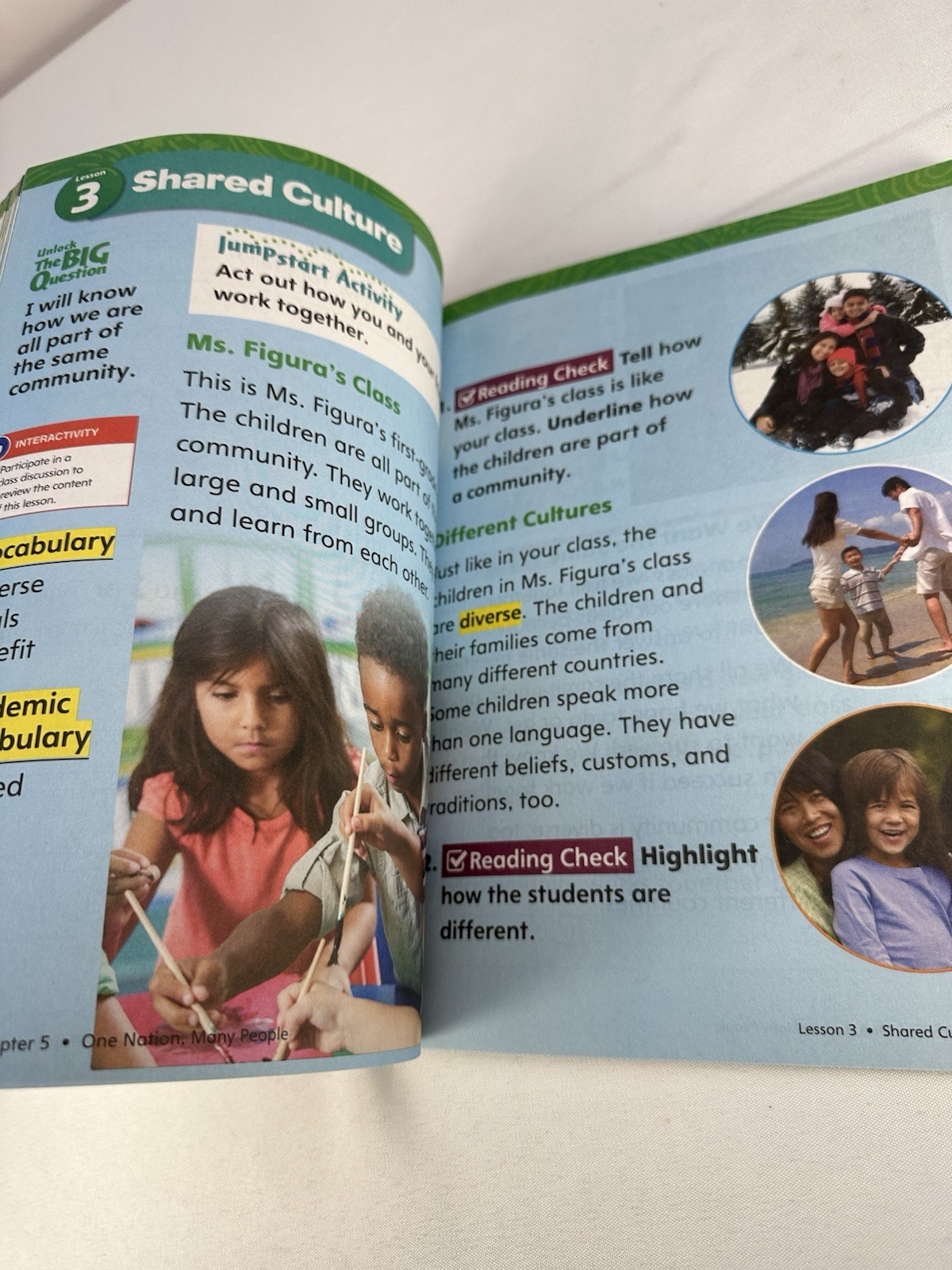 SAVVAS LEARNING COMPANY MY WORLD INTERACTIVE BOOK SOCIAL STUDIES