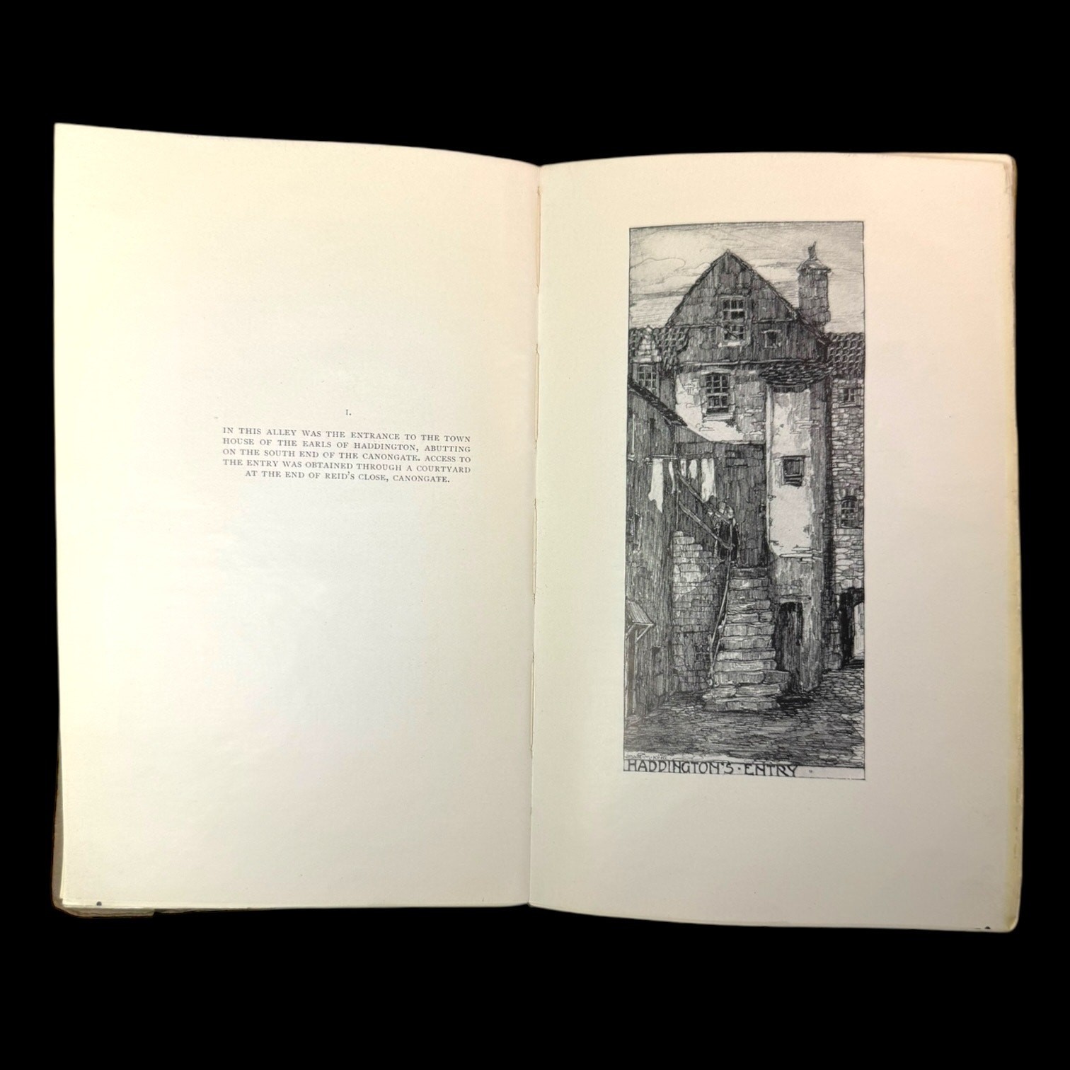 1925 Jessie M King The Grey City of the North Book of Drawings Edinburgh