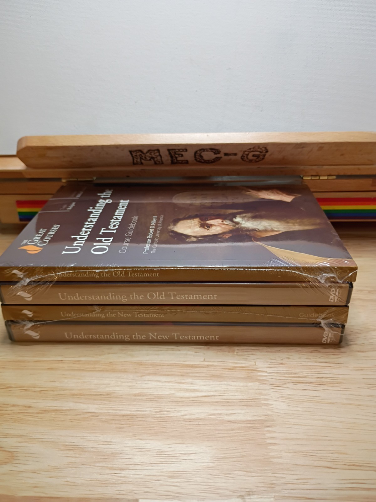 The Great Courses: Understanding the Old + New Testament DVD Sets W/ Guidebooks