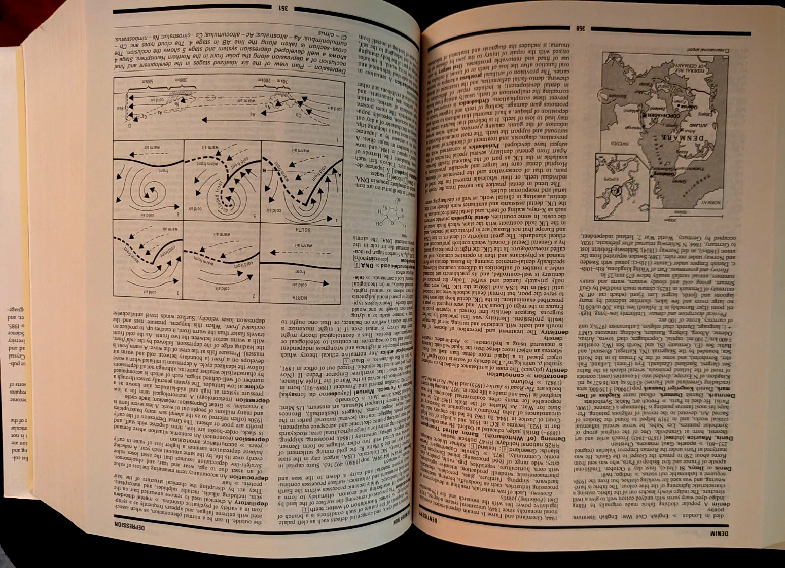 Barnes & Noble Encyclopedia Illustrated Hardcover David Crystal 1998 1500 Pages!