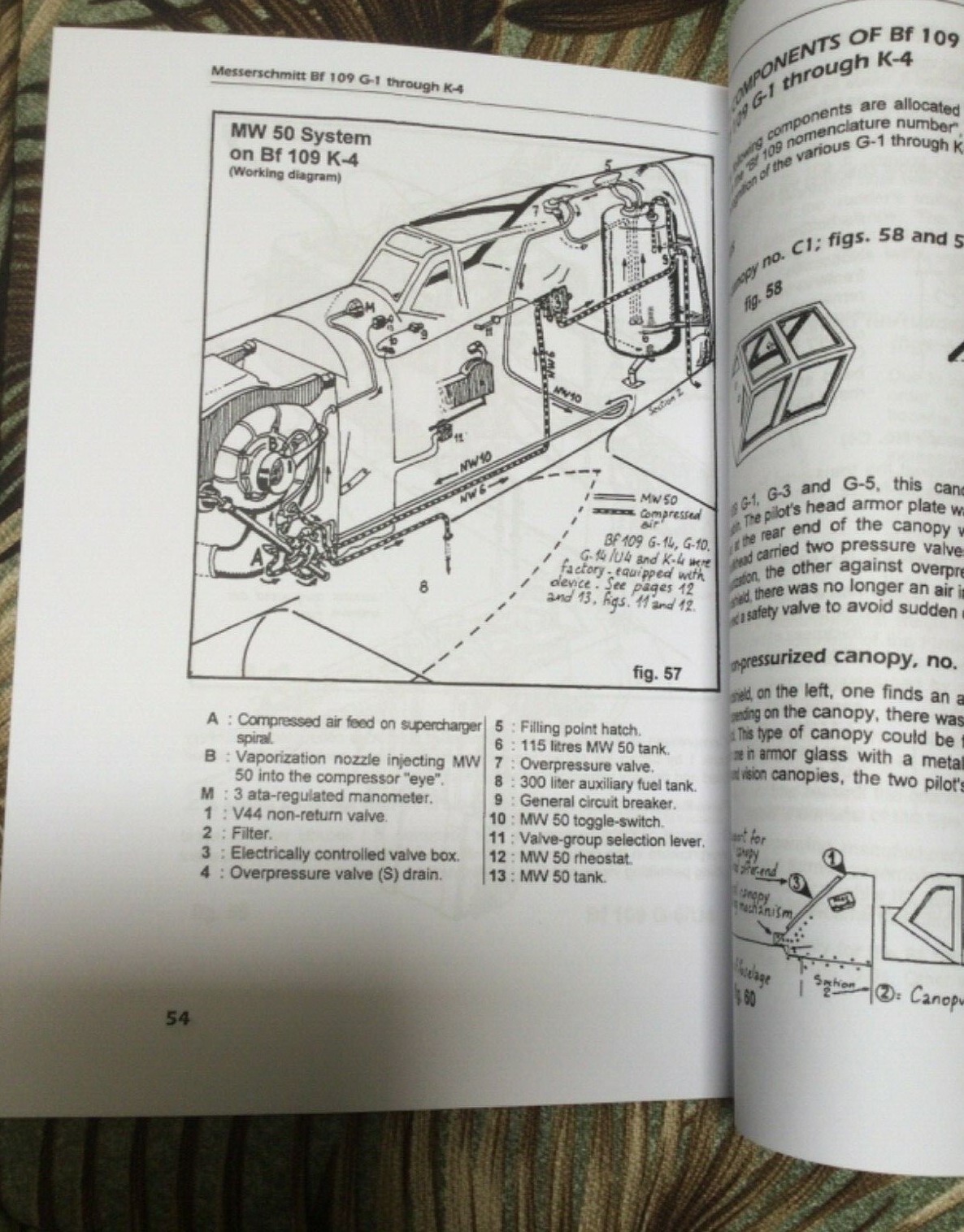 Messerschmitt Bf109G1 Through K-4 – Engines And Fittings By Jean Claude Mermet